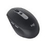 Logitech M590 Silent - Mouse - optical - 7 buttons - wireless - Bluetooth 2.4 GHz - USB wireless receiver - graphite tonal