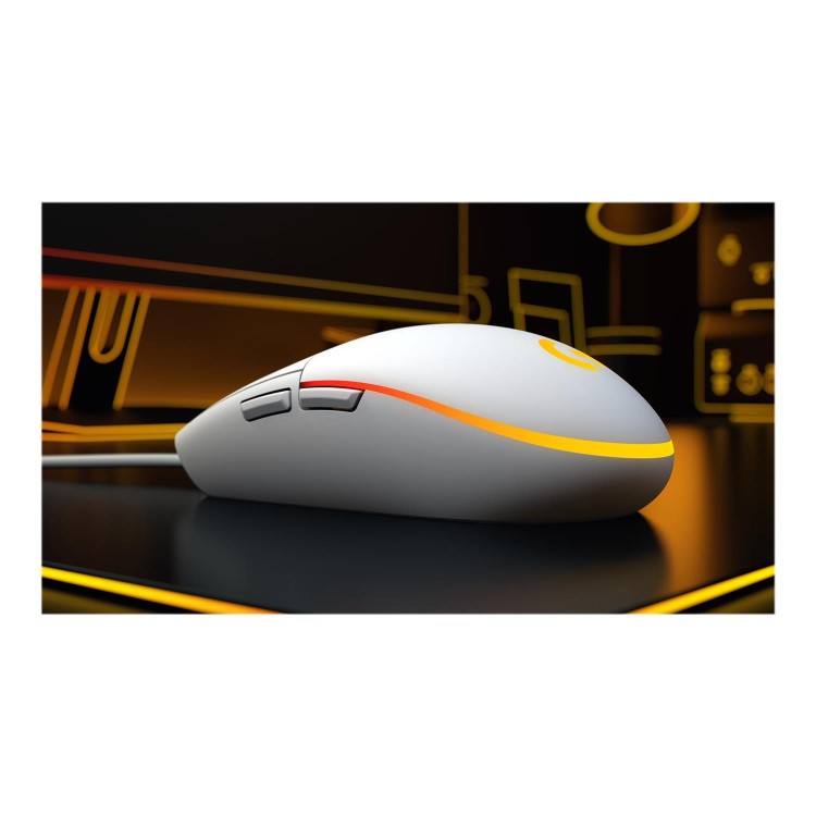 Logitech G203 Lightsync Gaming Mouse White