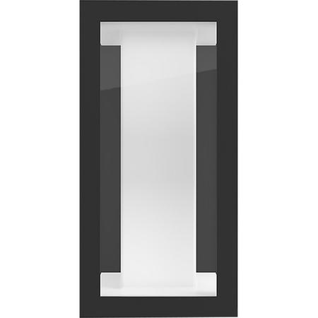 GRADE A3 - Philips Hue Outdoor Impress Wall Lantern Black - Slim