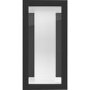 GRADE A3 - Philips Hue Outdoor Impress Wall Lantern Black - Slim