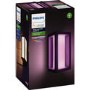 GRADE A3 - Philips Hue Outdoor Impress Wall Lantern Black - Slim