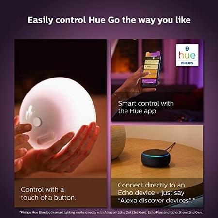 Philips Hue Go 2.0 White & Colour Ambiance Smart Portable Light