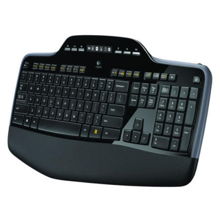 Logitech MK710 Wireless Desktop Keyboard and Mouse in Black