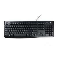 Logitech K120 Wired USB Keyboard in Black     Logitech K120 Wired USB Keyboard in Black