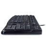 GRADE A1 - Logitech MK120 Wired Keyboard and Mouse - Black