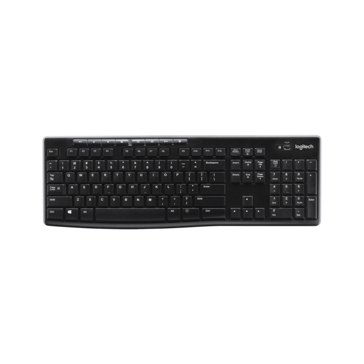 Logitech K270 Wireless Keyboard Black