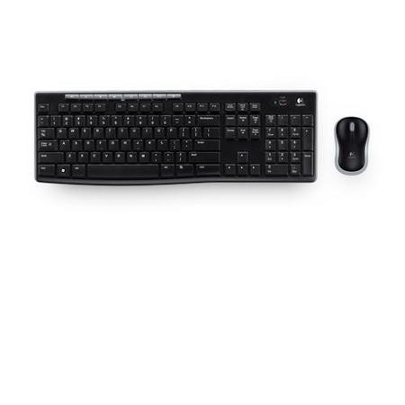 Refurbished Logitech Wireless Combo MK270 - Keyboard and mouse set - 2.4 GHz - French
