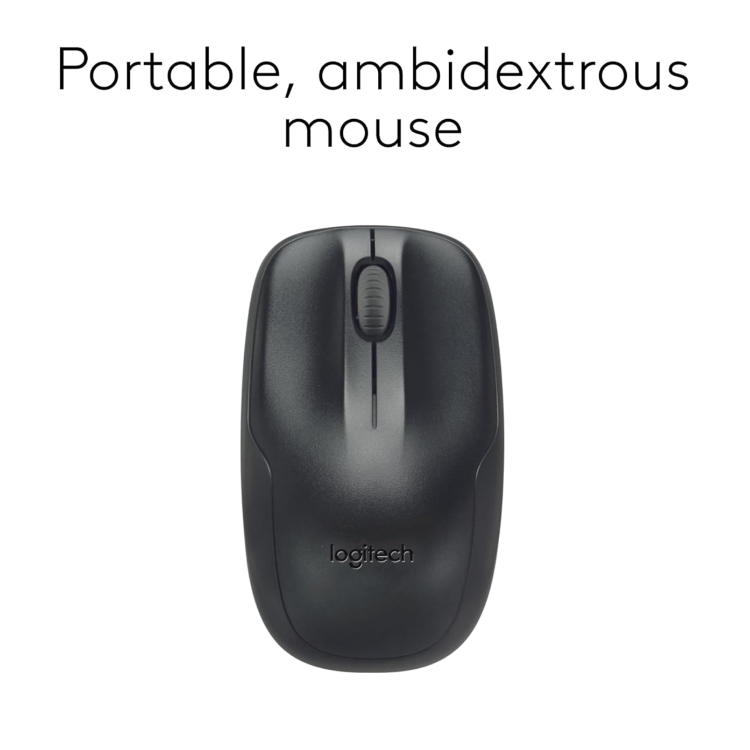 Logitech MK220 Wireless Keyboard and Mouse Combo Black