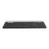 Logitech K780 Multi-Device - Keyboard - Bluetooth 2.4 GHz - UK English - white