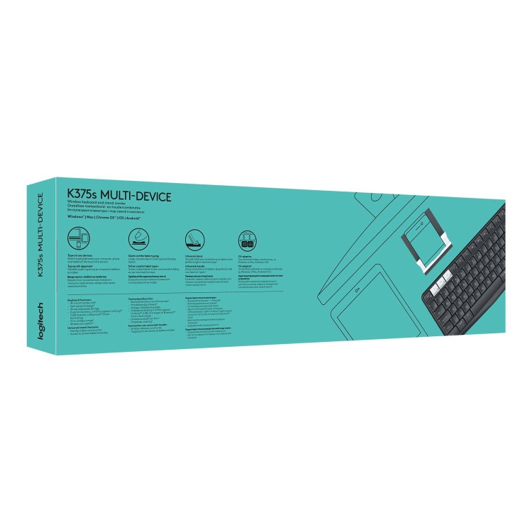 Logitech K375S Multi Device Wireless Keyboard