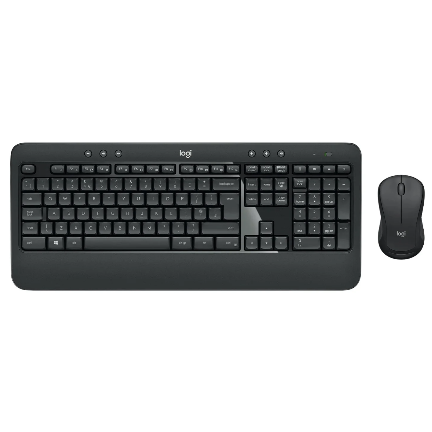 Logitech Mk540 Advanced Wireless Keyboard And Mouse Combo Black, Laptops Direct - 920-008684