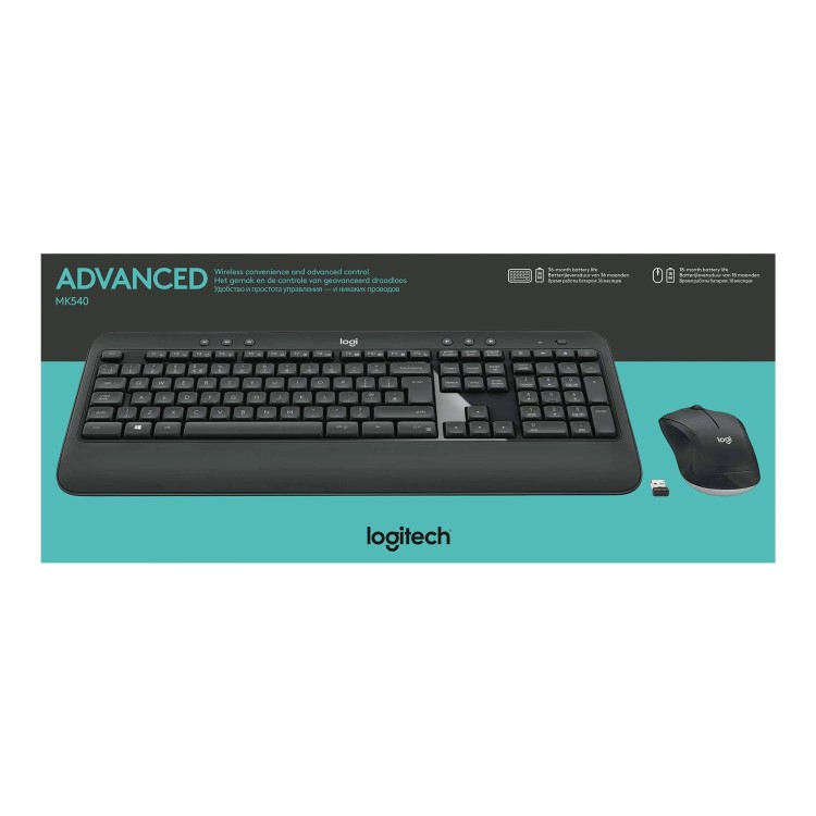 Logitech MK540 Advanced Wireless Keyboard and Mouse