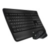 Logitech MX900 Performance - Keyboard and mouse set - wireless - Bluetooth 4.0 - UK International