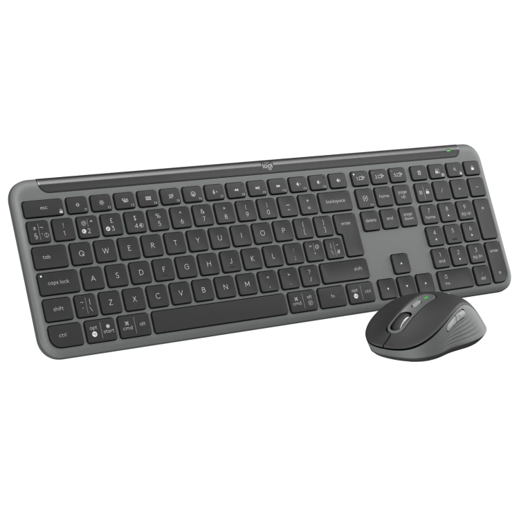 Logitech Signature Slim Combo MK950 Wireless Keyboard Graphite