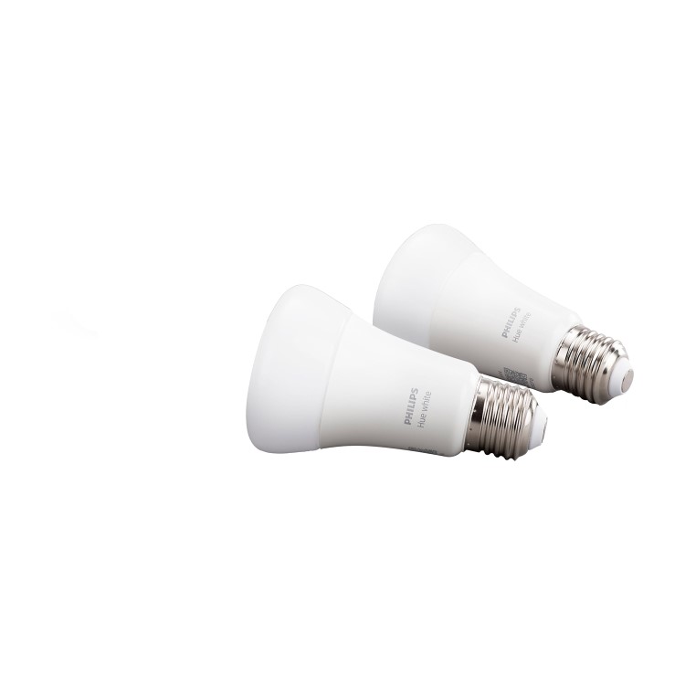 Philips Hue Warm White E27 Twin Pack