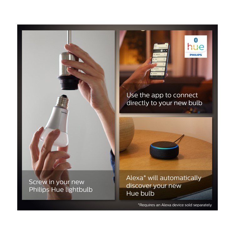 Philips Hue Warm White E27 Twin Pack