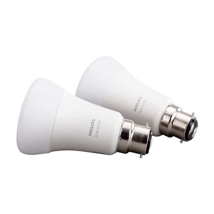 Philips Hue White B22 Twin Pack