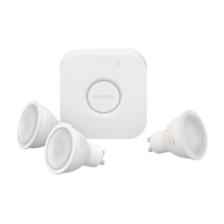 Philips Hue White and Colour Ambiance GU10 Triple Pack