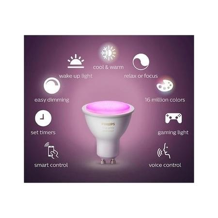 Philips Hue White and Colour Ambiance GU10 Triple Pack
