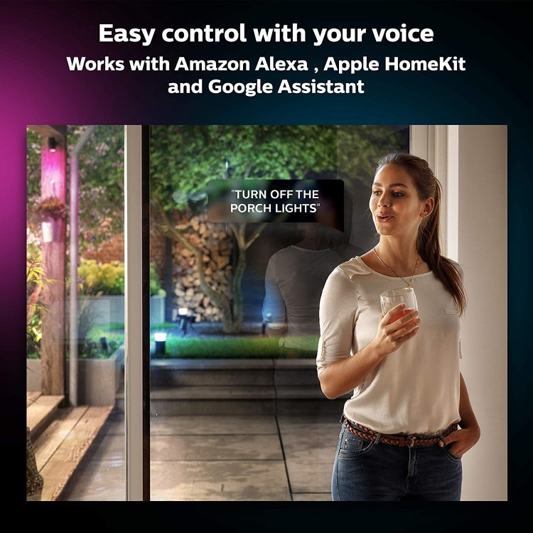 Philips Hue Outdoor Lightstrip Bluetooth 2M - works with iOS & Android