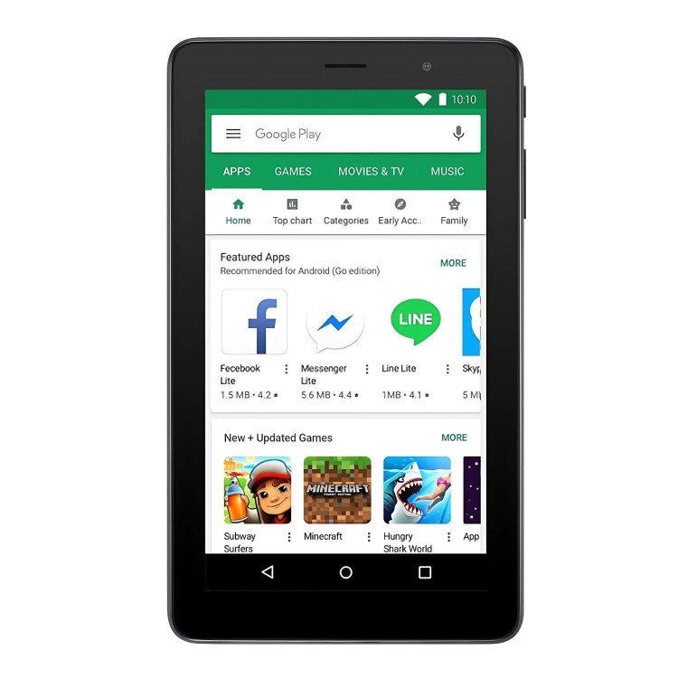 Alcatel Tablet 1T7 7" Black 32GB Wi-Fi Tablet