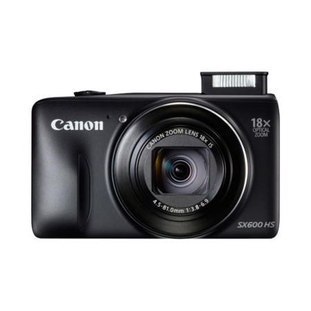Canon PowerShot SX600 HS 16 MP Digital camera - Black - Laptops Direct
