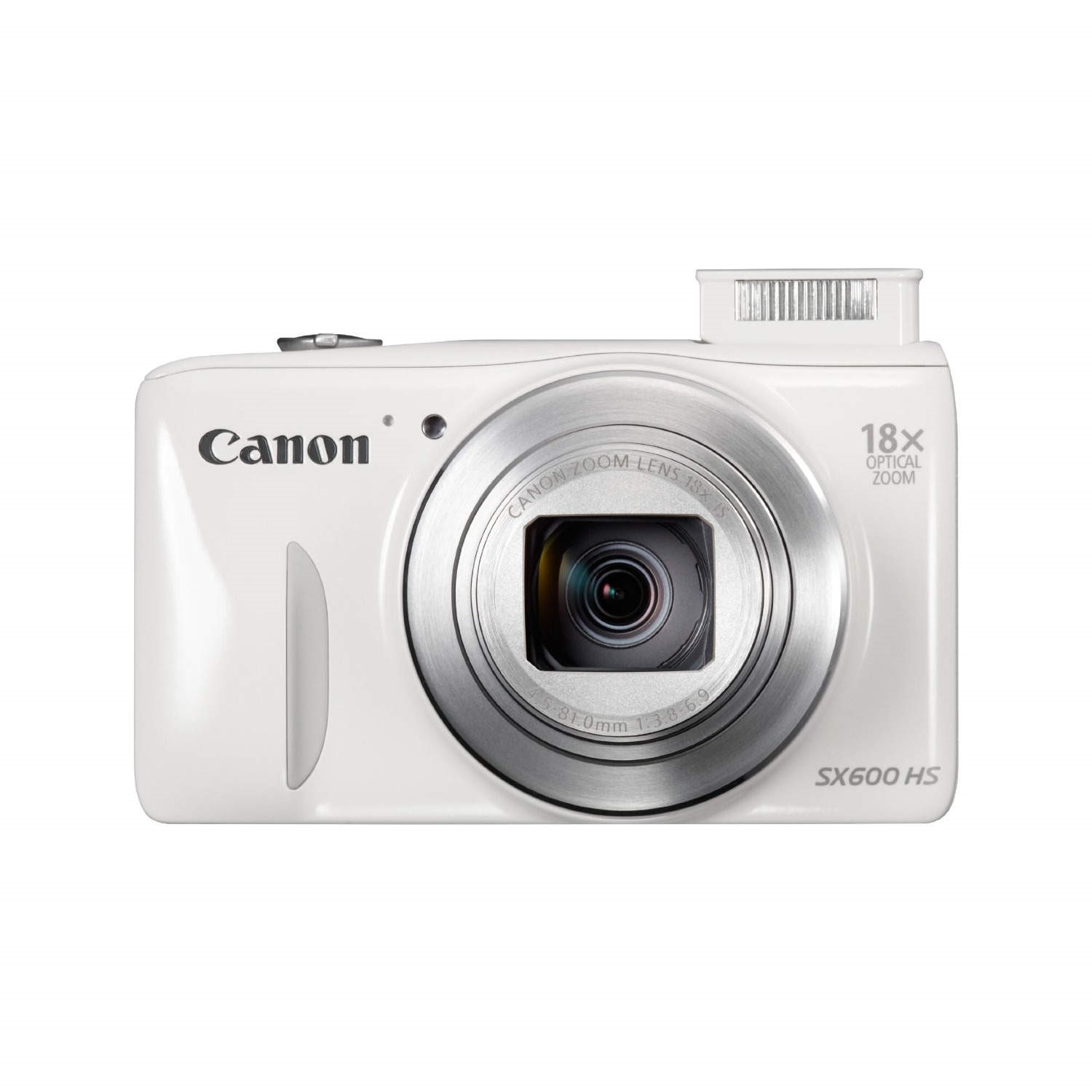 Canon Powershot SX600 HS Camera White 16MP 18xZoom 3.0LCD