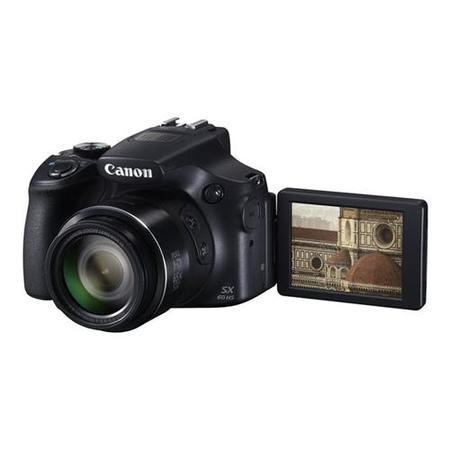 Canon PowerShot SX60 HS Camera Black 16.1MP 65xZoom 3.0LCD FHD