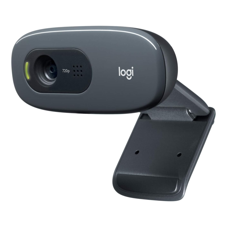 Logitech C270 720p HD Webcam with Built-in Microphone