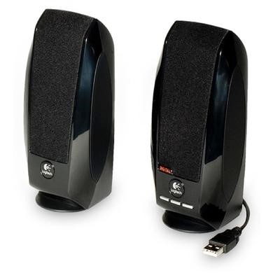 Logitech S150 Digital USB Portable USB Speakers in Black