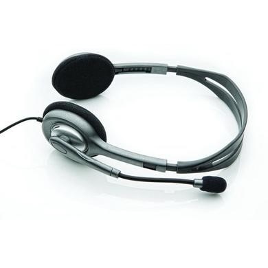 Logitech H110 Double Sided On-ear Stereo 3.5mm Jack with Microphone Headset