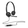 Logitech H340 Double Sided On-ear Stereo USB with Microphone Headset