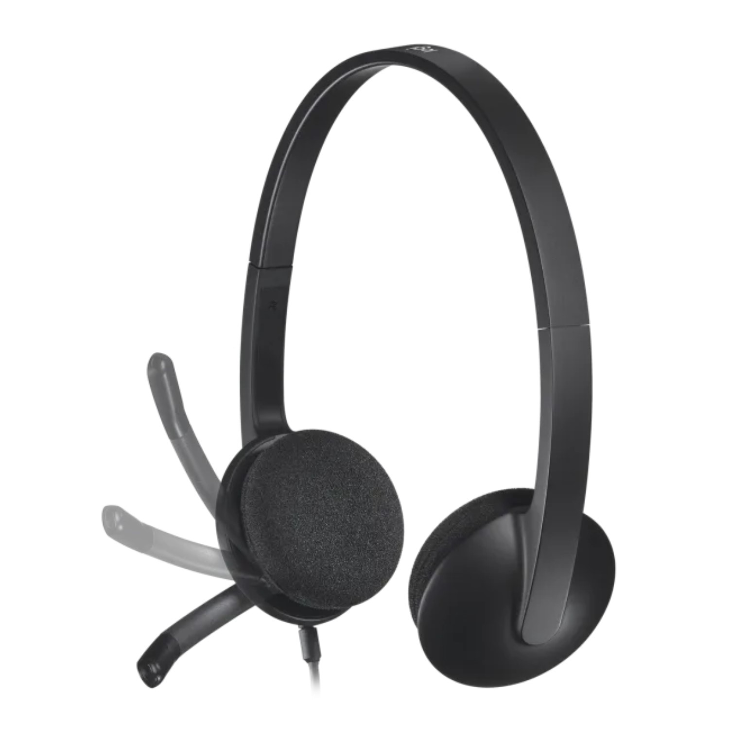 Logitech H340 Double Sided On-ear Stereo USB with Microphone Headset ...