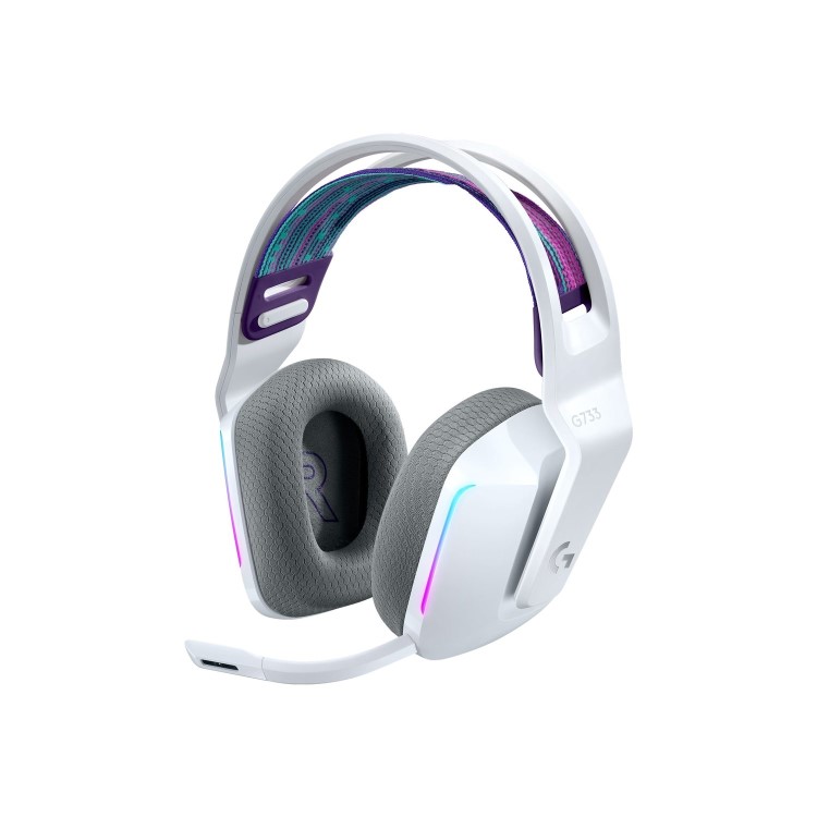 Logitech G733 LIGHTSPEED Wireless Gaming Headset - White