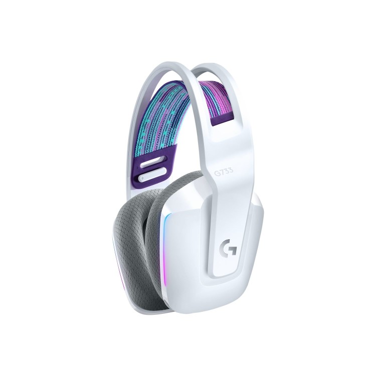 Logitech G733 LIGHTSPEED Wireless Gaming Headset - White