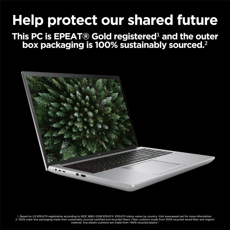 ZBook Fury 16 G11 Mobile Workstation PC, 16", Windows 11 Pro, Intel Core™ i9, 32GB RAM, 1TB SSD, NVIDIA RTX™ 2000, WUXGA