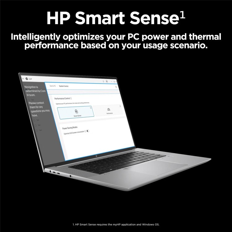 ZBook Studio 16 inch G11 Mobile Workstation PC  - Data Science, 16", Windows 11 Pro, Intel Core™ Ultra 9, 64GB RAM, 1TB SSD, NVIDIA RTX™ 3000 Ada, WQUXGA