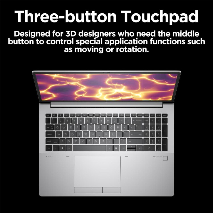 ZBook Fury 16 G11 Mobile Workstation PC, 16", Windows 11 Pro, Intel Core™ i7, 32GB RAM, 1TB SSD, RTX™ A1000, WUXGA