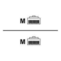 10m Network 5E Patch Lead CCA - Moulded/Grey