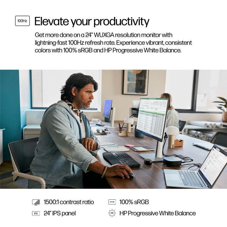 HP Series 5 Pro 524pn 24" IPS WUXGA 100Hz Monitor