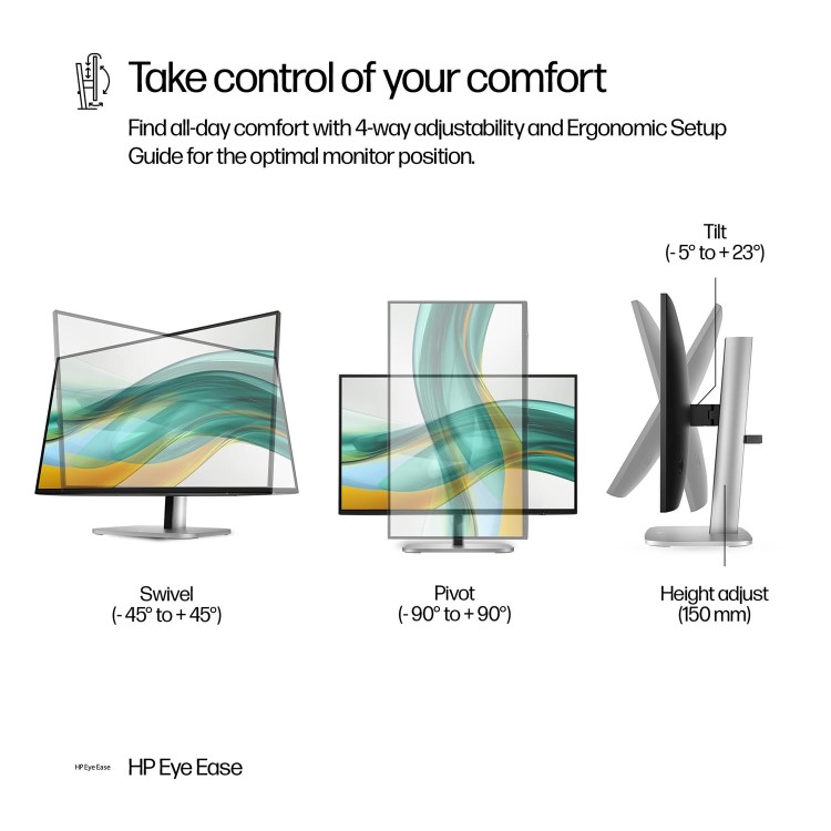 HP Series 5 Pro 524pf 24" IPS Full HD 100Hz Monitor