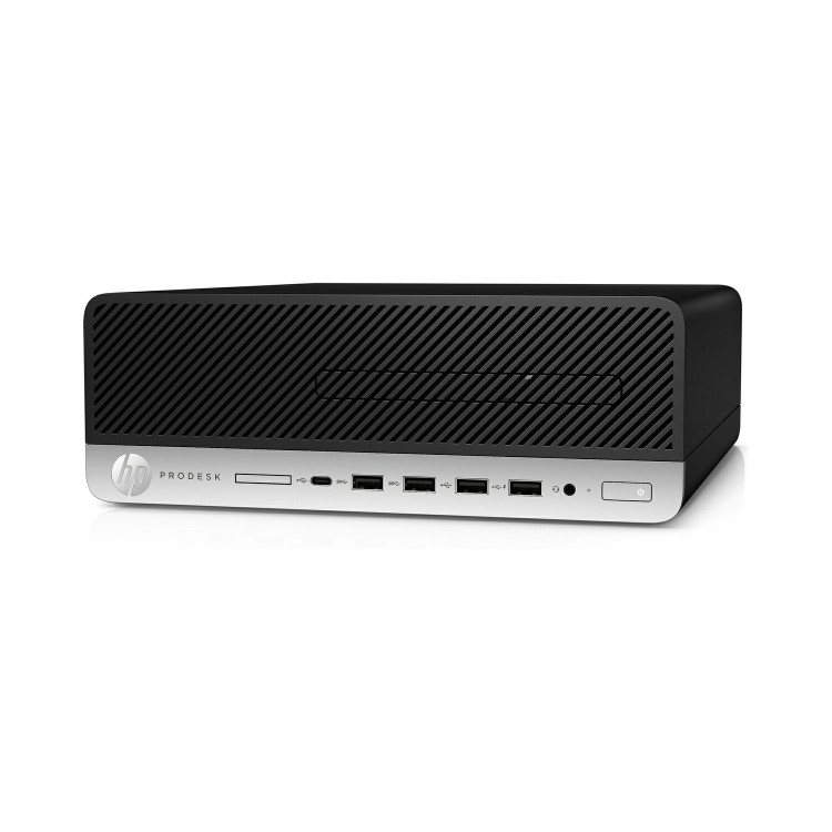 HP ProDesk 405 G4 SFF AMD Ryzen 5 Pro 2400G 8GB 256GB SSD Radeon Vega 11 Windows 10 Pro Desktop PC