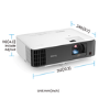 BenQ TK700ST 4K HDR Short Throw Casual Gaming DLP Projector