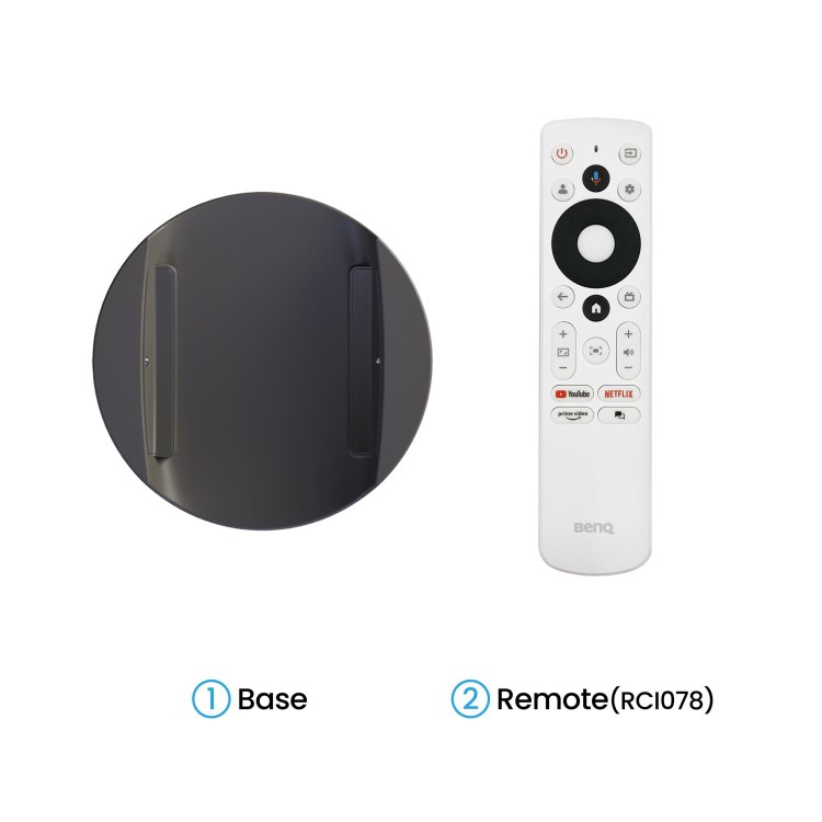 BenQ GV50 Full HD Laser Portable DLP Projector with Google TV