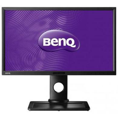 BenQ BL2410PT 24" LED 1920x1080 VGA DVI 2xUSB Display Port Pivot Swivel Height Adjust Speakers Black Monitor