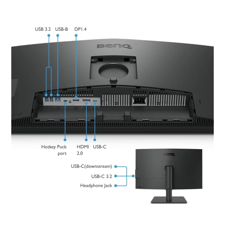 BenQ PD2706U 27" IPS 4K UHD USB-C HDR Designer Monitor