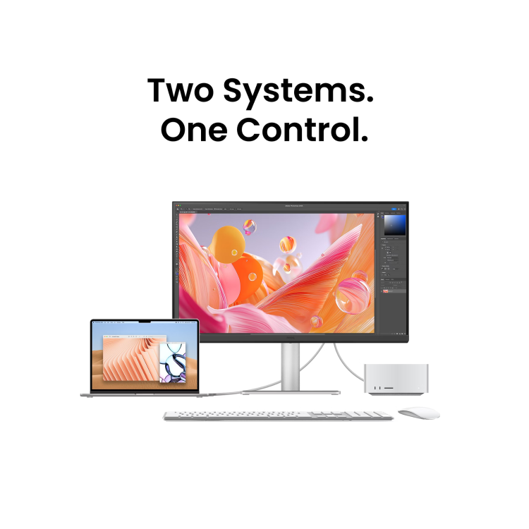 BenQ MA270S 27" IPS 5K USB-C KVM Thunderbolt 4 Height-Adjustable Monitor for MacBook