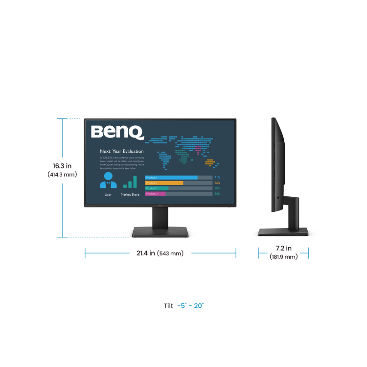 BenQ BL2491P 24" IPS Full HD 120Hz Monitor