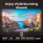 BenQ GV32 Full HD Portable Ceiling DLP Projector with Google TV