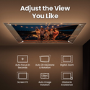 BenQ GV32 Full HD Portable Ceiling DLP Projector with Google TV